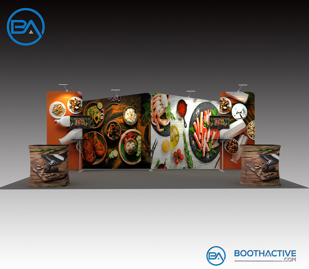 10' x 20' Trade Show Booth A