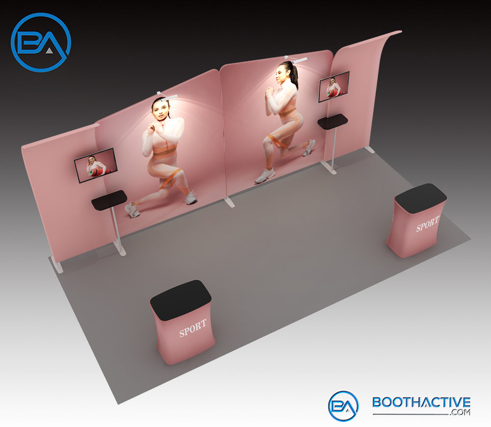10' x 20' Trade Show Booth B