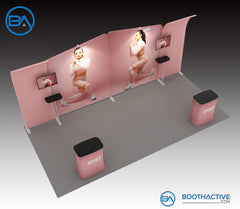 10' x 20' Trade Show Booth B