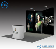 10' x 10' Trade Show Booth F
