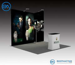 10' x 10' Trade Show Booth F