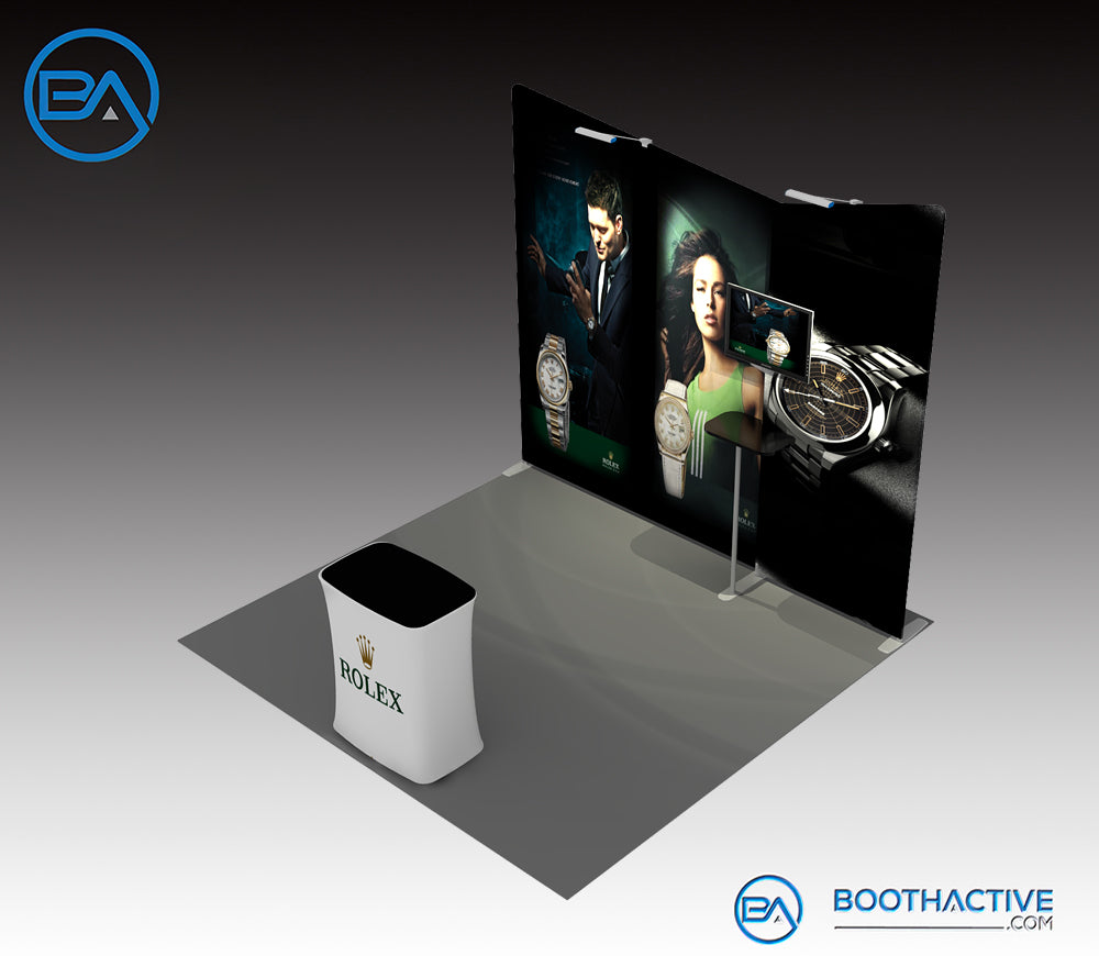 10' x 10' Trade Show Booth F