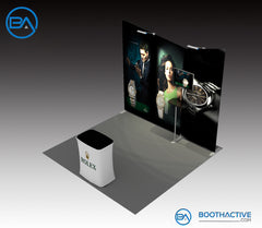 10' x 10' Trade Show Booth F