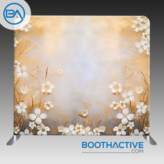 8' x 8' Backdrop - Blooming Brushstrokes