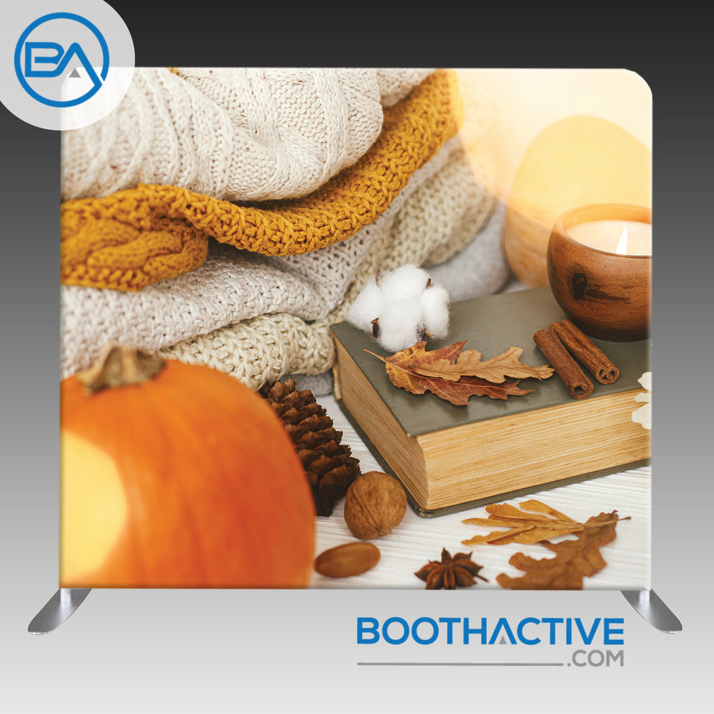 8' x 8' Backdrop - Cozy Fall 1