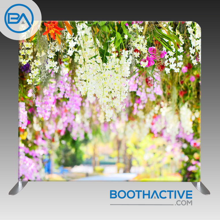 8' x 8' Backdrop - Floral Parkway