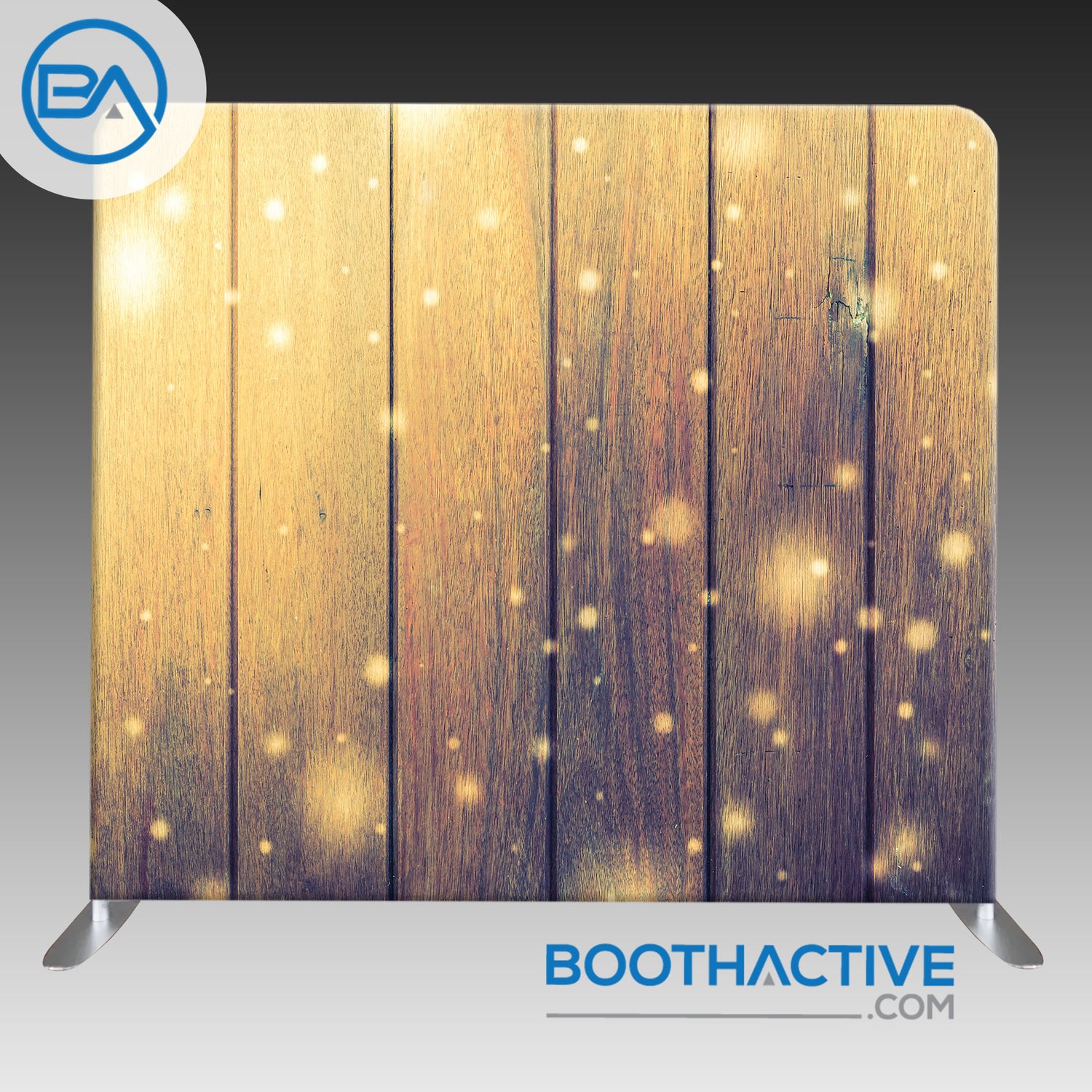 8' x 8' Backdrop - Glistening Wood
