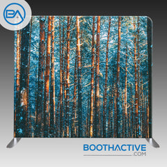 8' x 8' Backdrop - Holiday - Winter Forest