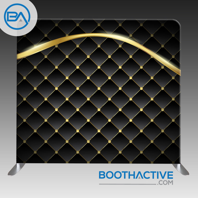 8' x 8' Backdrop - Leather Studded