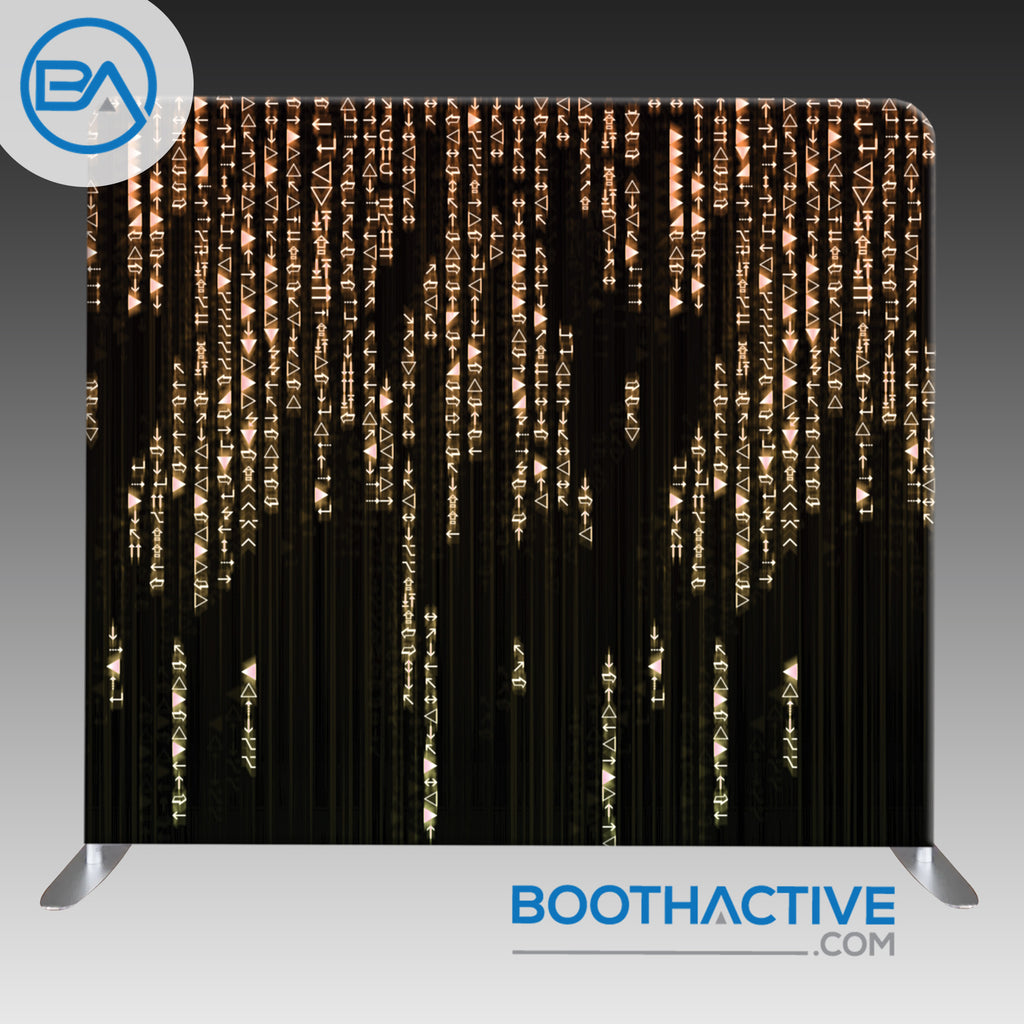 8' x 8' Backdrop - Matrix Code