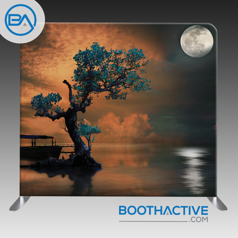 8' x 8' Backdrop - Quiet Waters