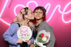 8' x 8' Backdrop - Neon Love