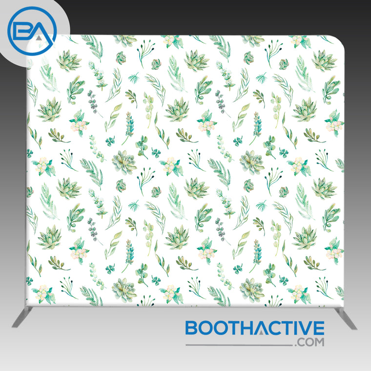 8' x 8' Backdrop - Ferns