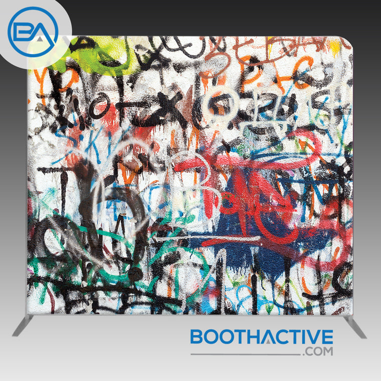 8' x 8' Backdrop - Graffiti Wall