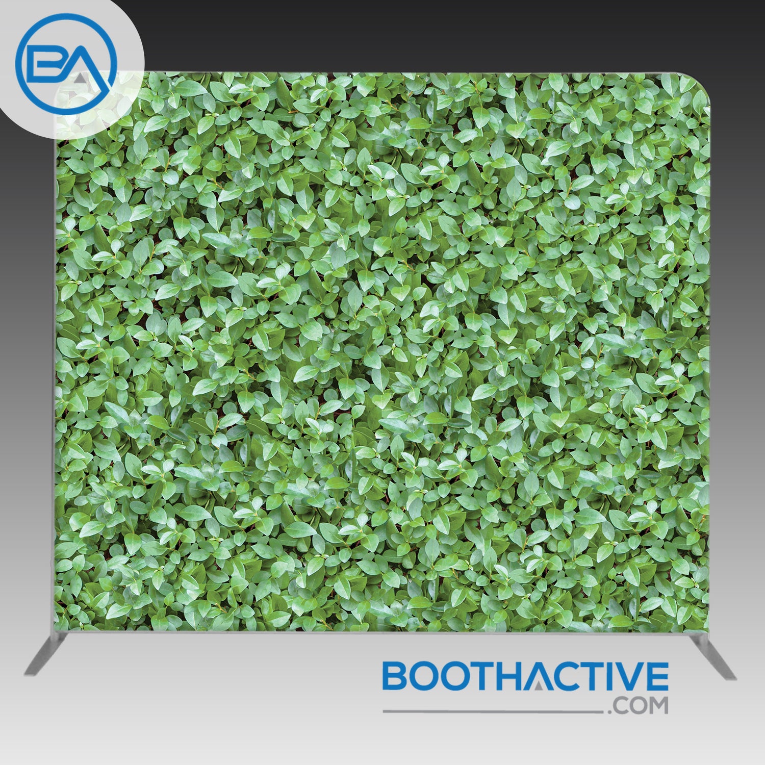 8' x 8' Backdrop - Leafy Hedge