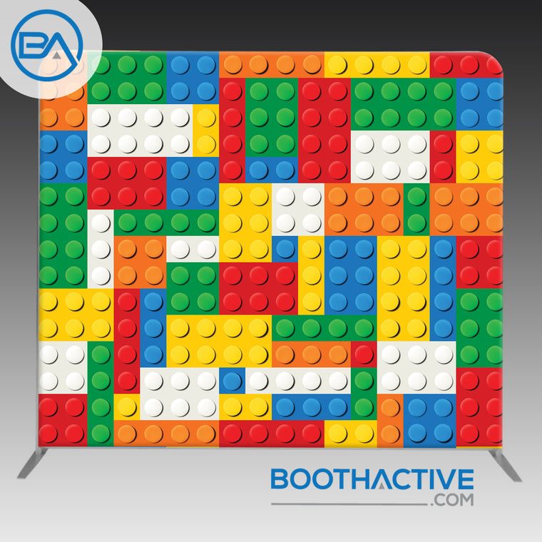 8' x 8' Backdrop - Legos