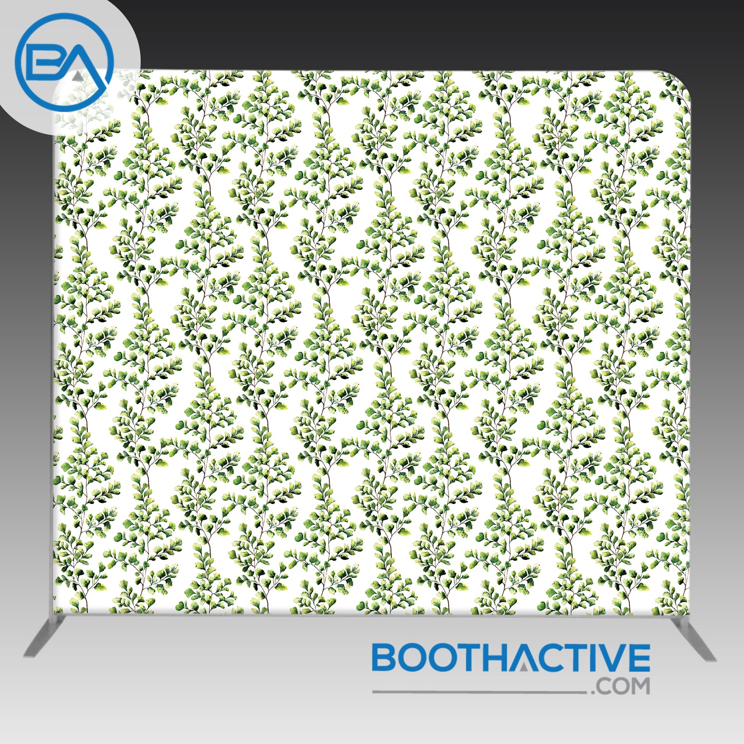 8' x 8' Backdrop - Maidenhair Ferns