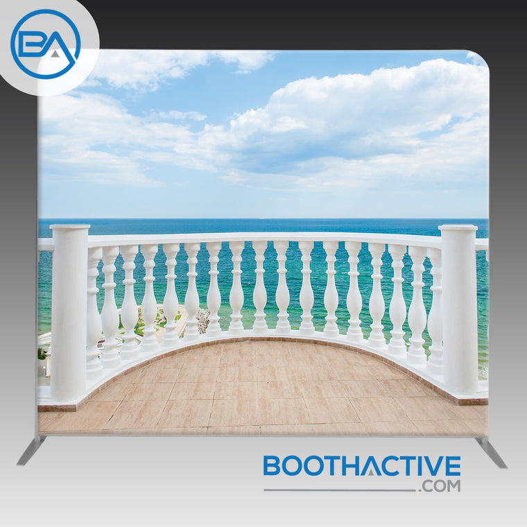 8' x 8' Backdrop - Paradise