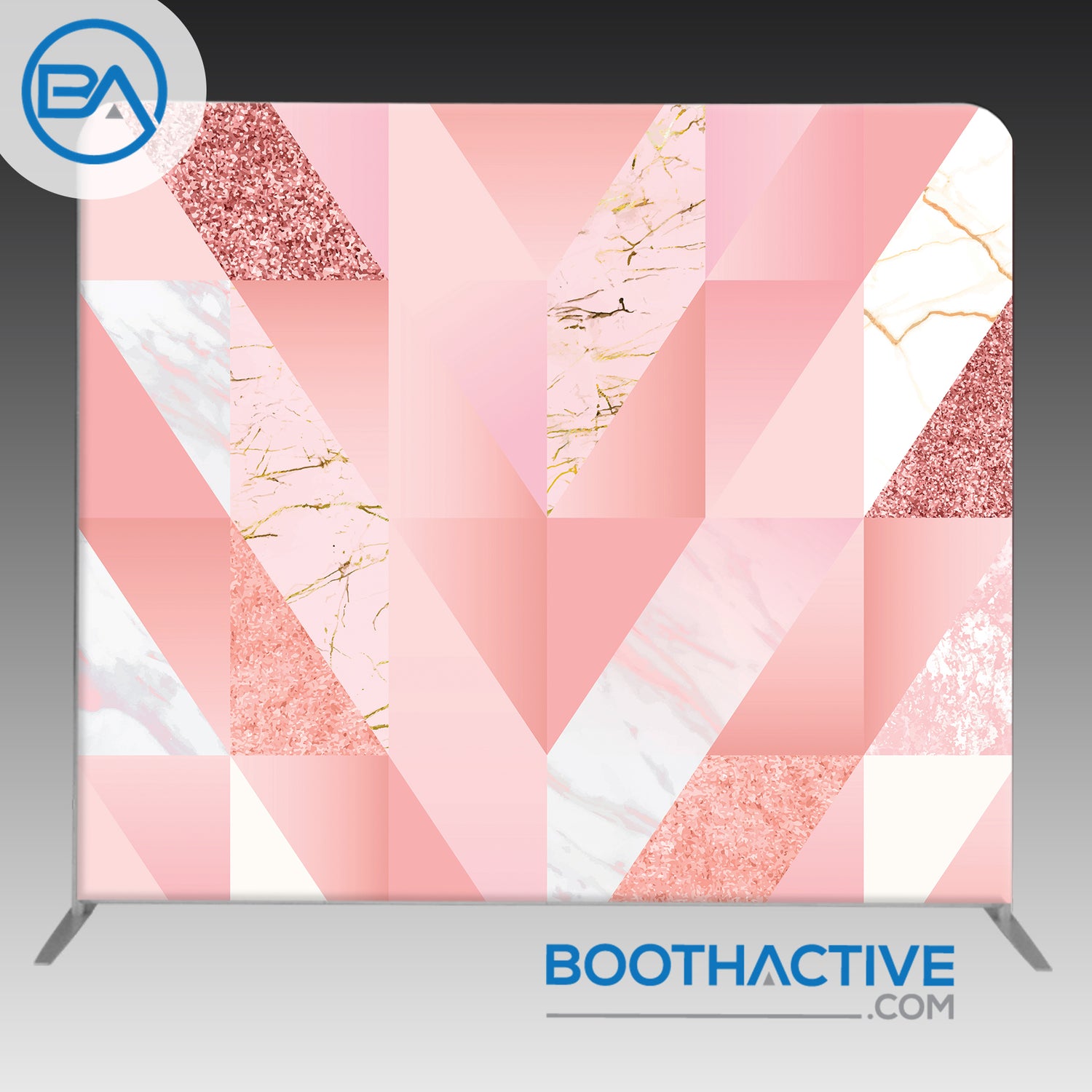 8' x 8' Backdrop - Pink Mix
