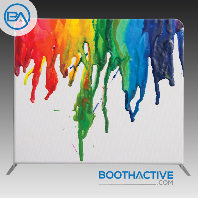 8' x 8' Backdrop - Pride Paint