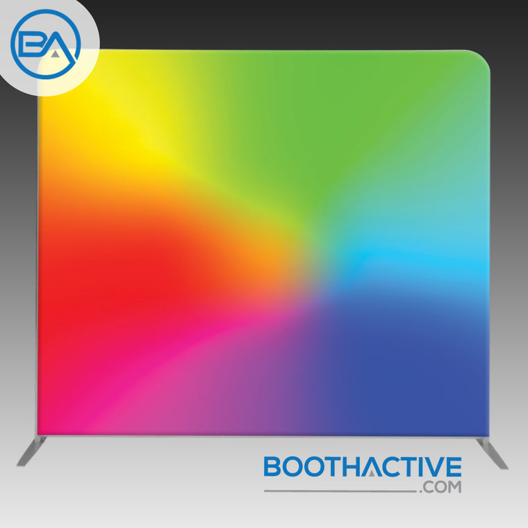 8' x 8' Backdrop - Rainbow Blend