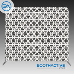 8' x 8' Backdrop - Stamped Triangles