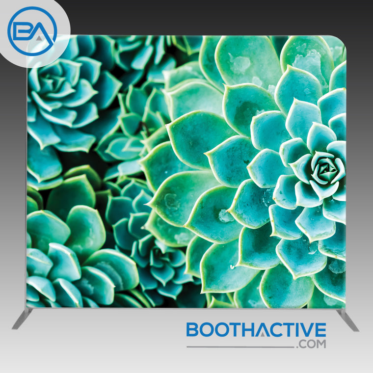 8' x 8' Backdrop - Succulents