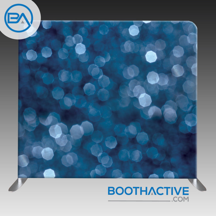 8' x 8' Backdrop - Bokeh - Navy