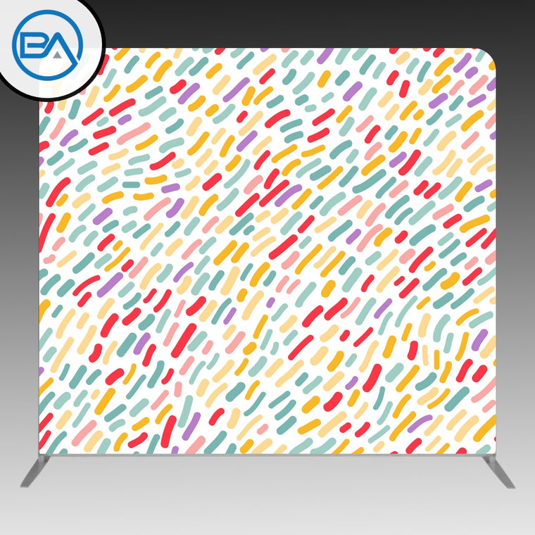 8' x 8' Backdrop - Sprinkles