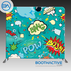 8' x 8' Backdrop - Comics