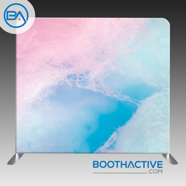 8' x 8' Backdrop - Cotton Candy