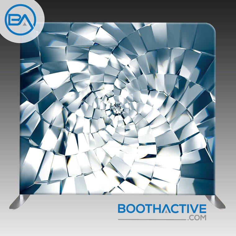 8' x 8' Backdrop - Crystal Star