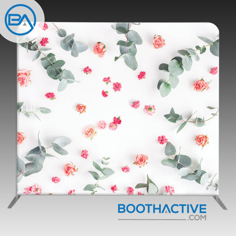 8' x 8' Backdrop - Eucalyptus Rose