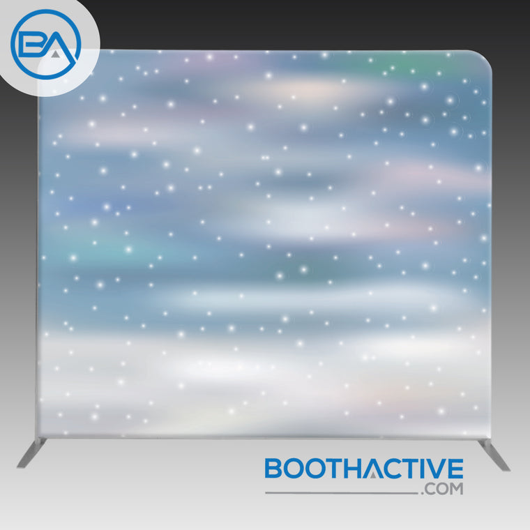 8' x 8' Backdrop - Holiday - Snow 3