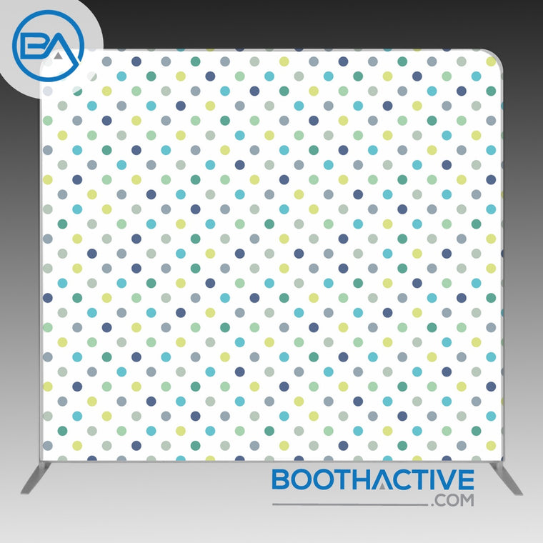8' x 8' Backdrop - Polka Dots