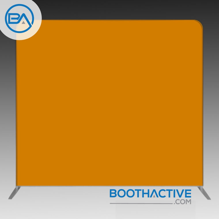 8' x 8' Backdrop - Solid - Orange