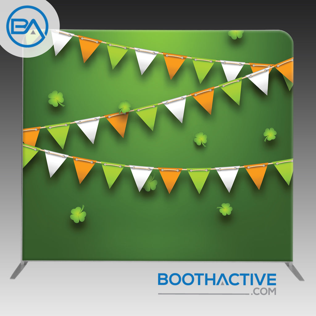 8' x 8' Backdrop - St. Patrick's Day - Party