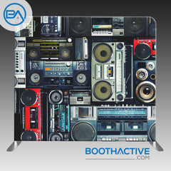 8' x 8' Backdrop - Boombox