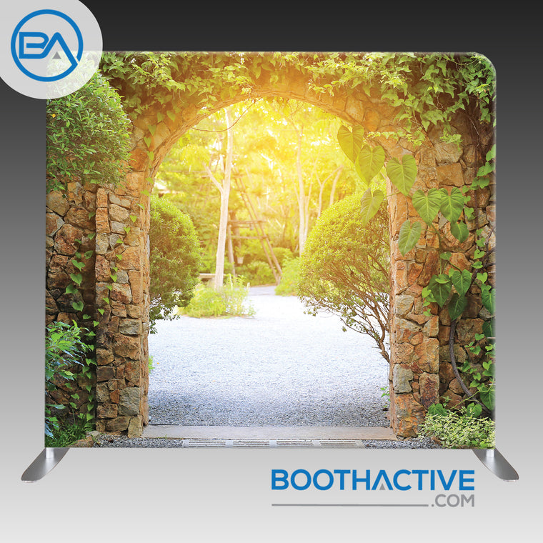 8' x 8' Backdrop - Garden Arch