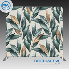 8' x 8' Backdrop - Gold Leaves