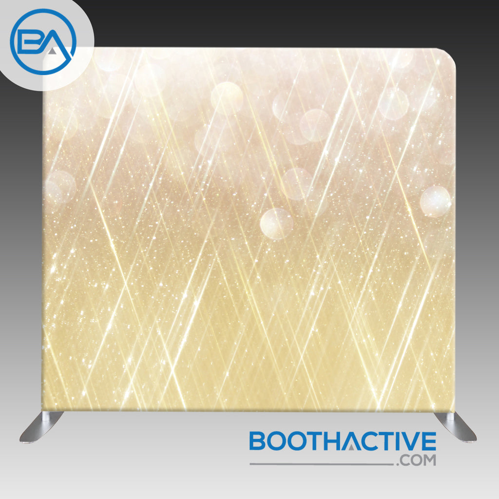 8' x 8' Backdrop - Golden Streaks