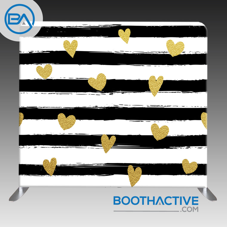 8' x 8' Backdrop - I Got Stripes