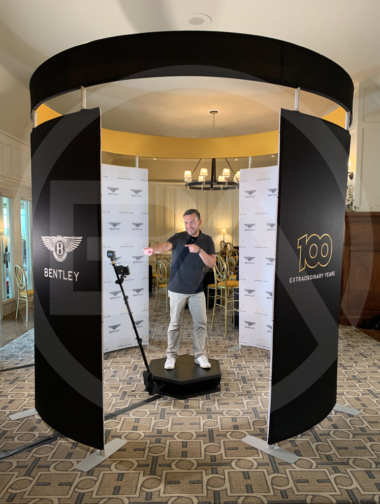 Fabric Booth Tent - The Oscar Enclosure