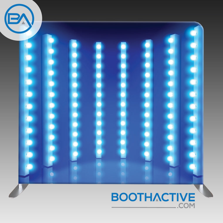 8' x 8' Backdrop - Performance Lights