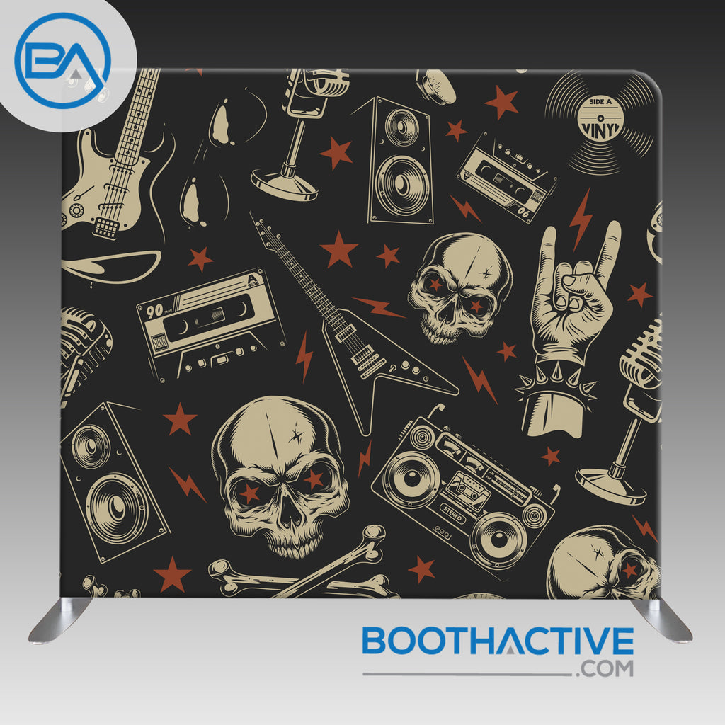 8' x 8' Backdrop - Punk Rock