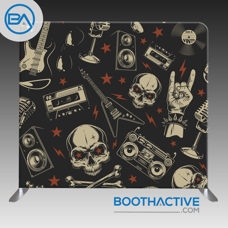 8' x 8' Backdrop - Punk Rock