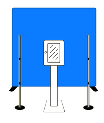 MINLITES - Portable RGB LED light floor stand