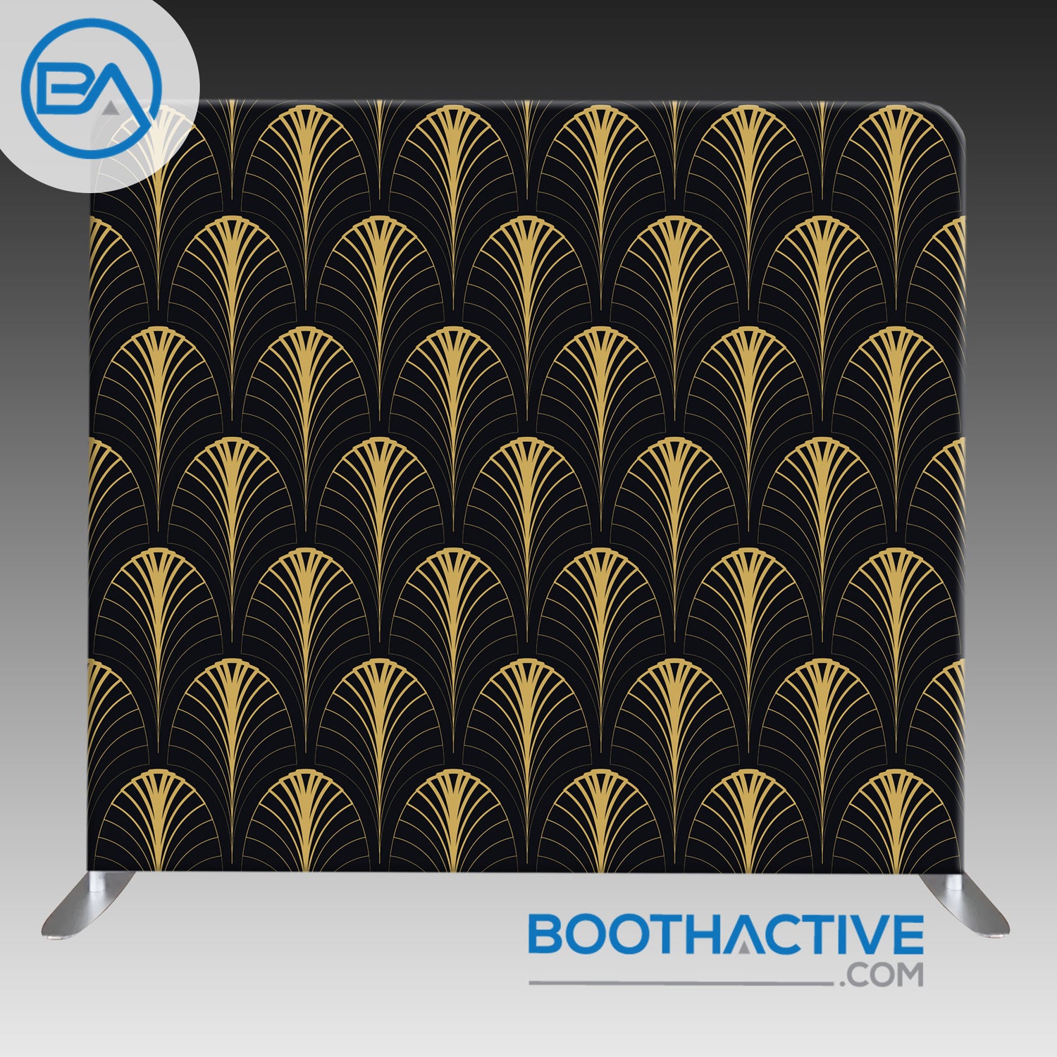 8' x 8' Backdrop - Art Deco Spade