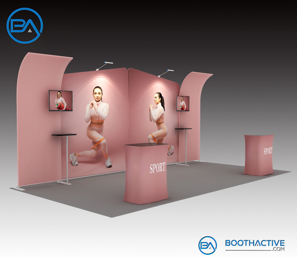 10' x 20' Trade Show Booth B