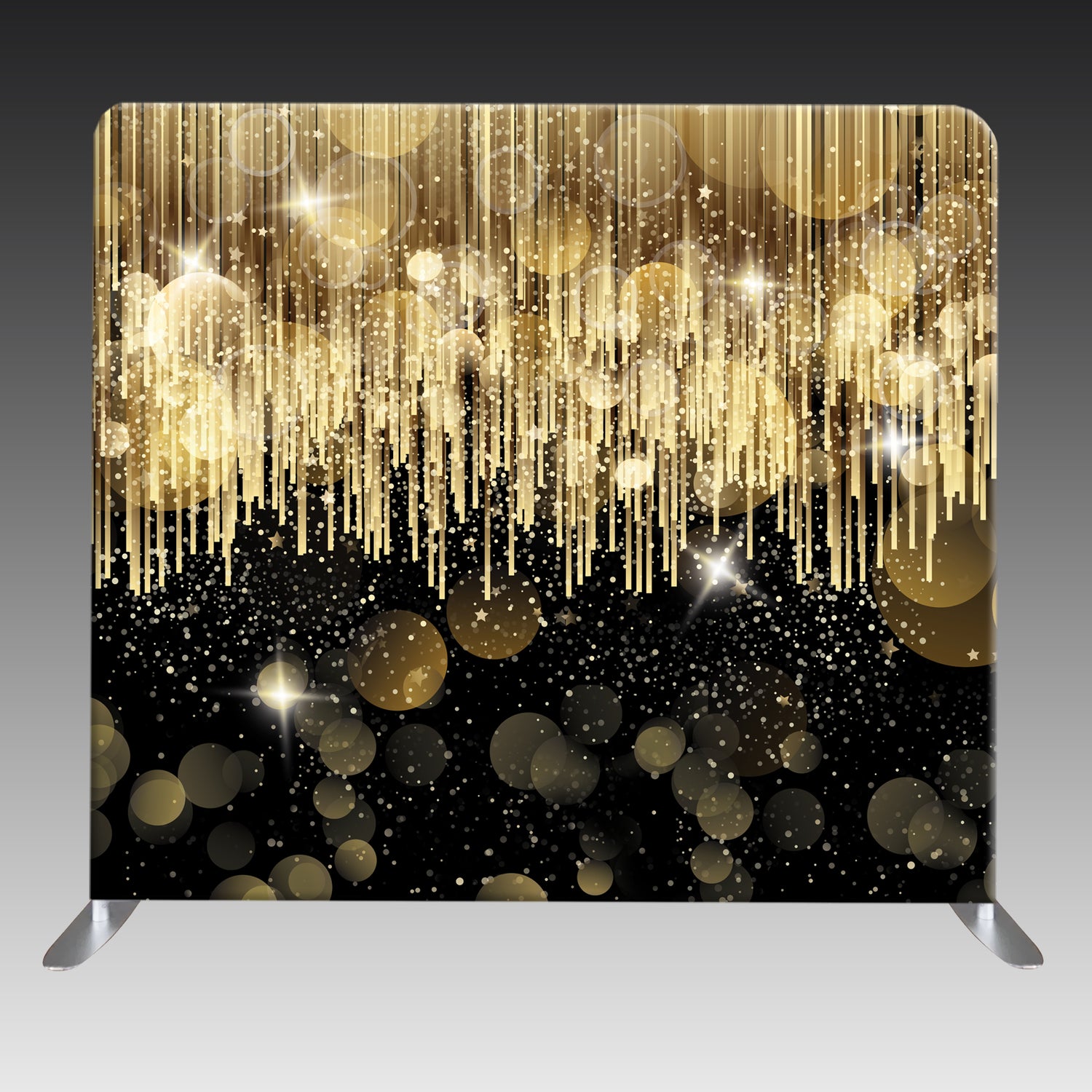 8' x 8' Backdrop - Toast To Gold
